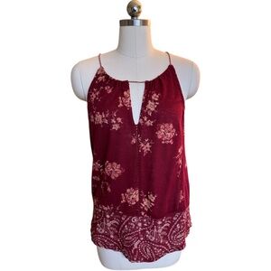 Lucky Brand Sleeveless top shirt blouse Size S